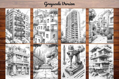 Architecture Coloring Books - CraftNest - Digital Crafting and Art