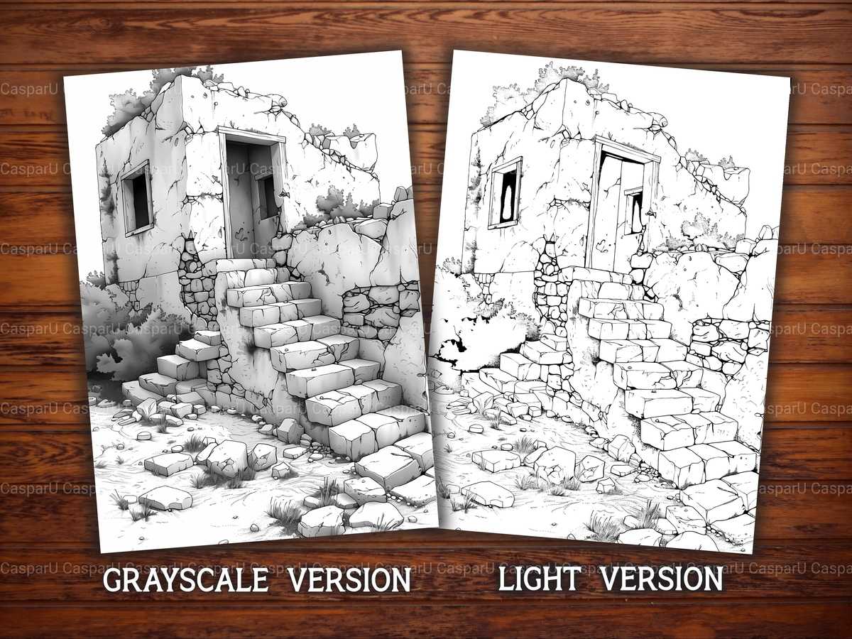 Architecture Coloring Books - CraftNest - Digital Crafting and Art