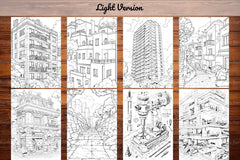 Architecture Coloring Books - CraftNest - Digital Crafting and Art