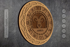 Aries Zodiac Laser Cut SVG Bundle - CraftNest - Digital Crafting and Art