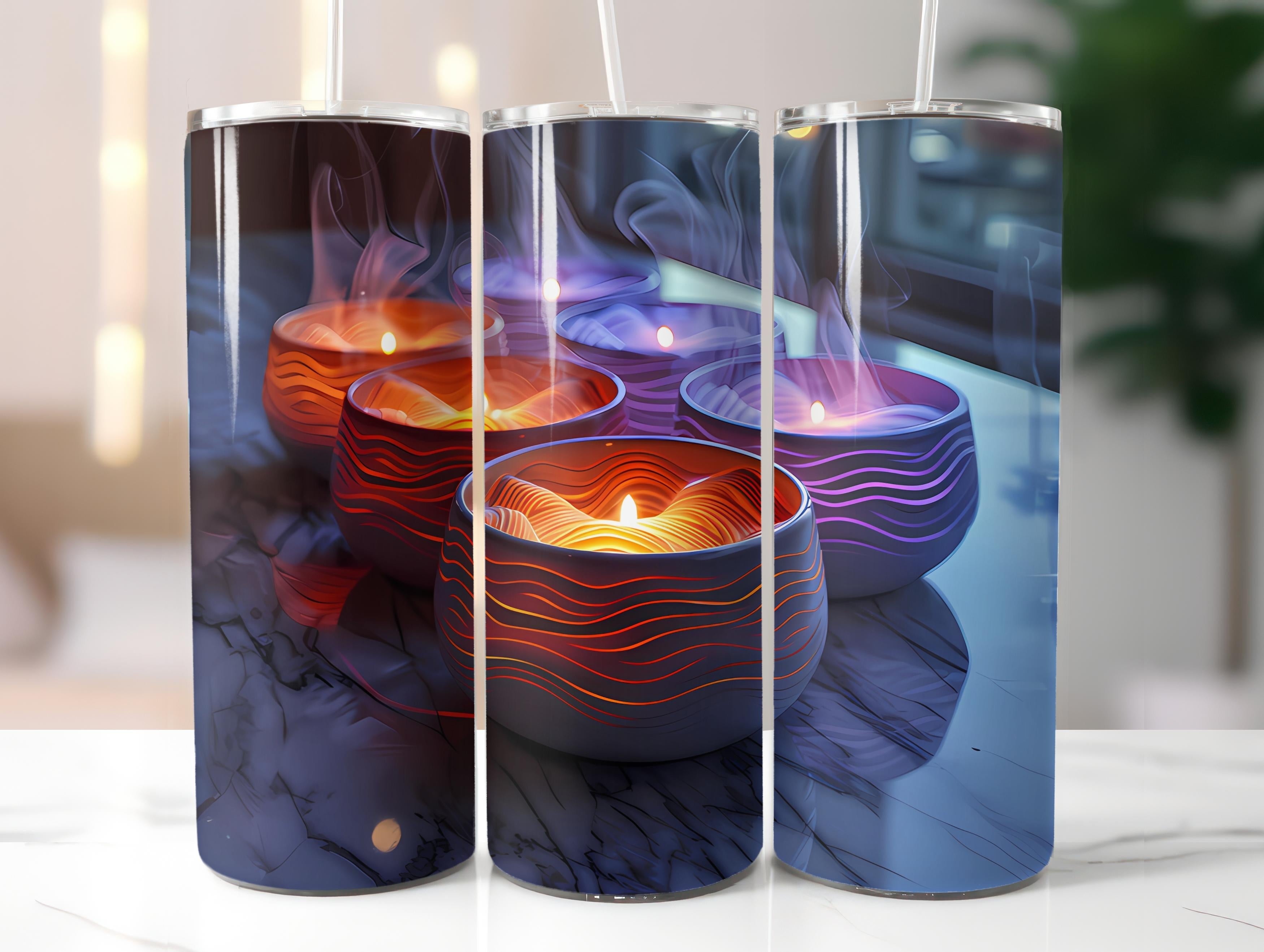 Aromatherapy 3 Tumbler Wrap - CraftNest - Digital Crafting and Art