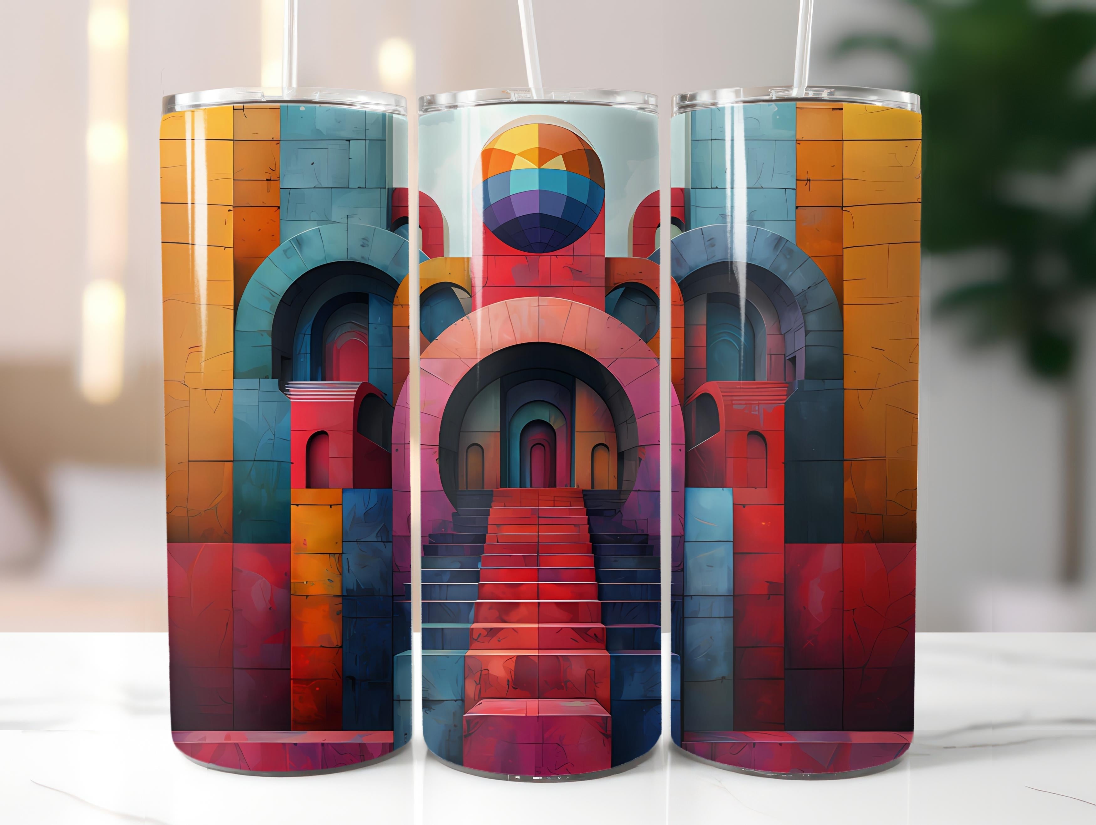 Art Deco 1 Tumbler Wrap - CraftNest