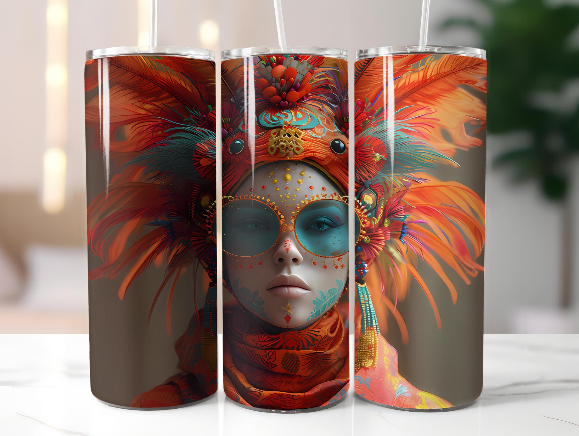 Art Deco 1 Tumbler Wrap - CraftNest
