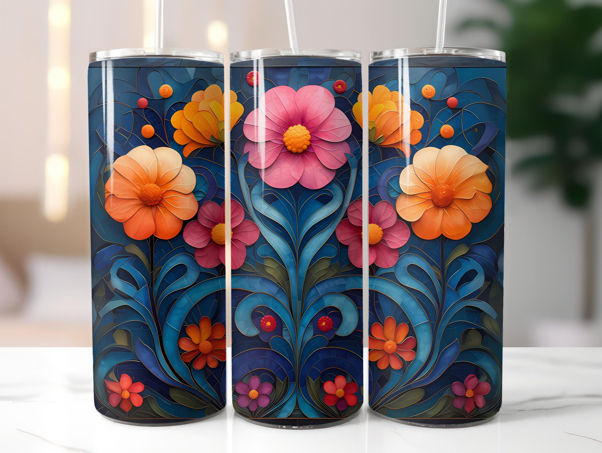 Art Nouveau Easter 1 Tumbler Wrap - CraftNest