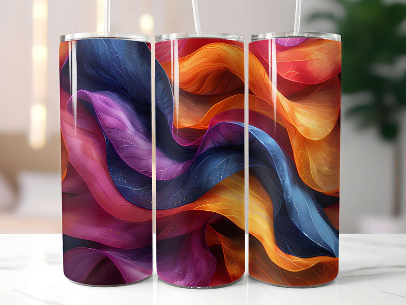Art Nouveau Summer 2 Tumbler Wrap - CraftNest - Digital Crafting and Art