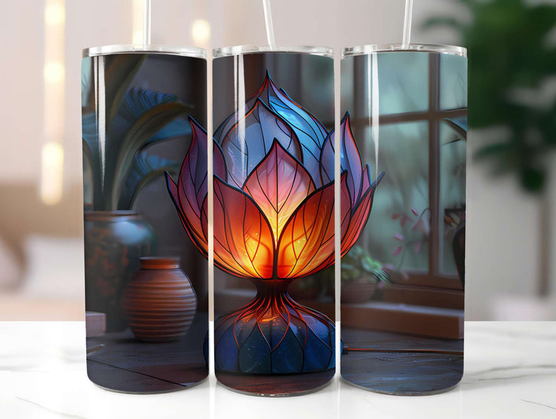 Art Nouveau Summer 2 Tumbler Wrap - CraftNest - Digital Crafting and Art