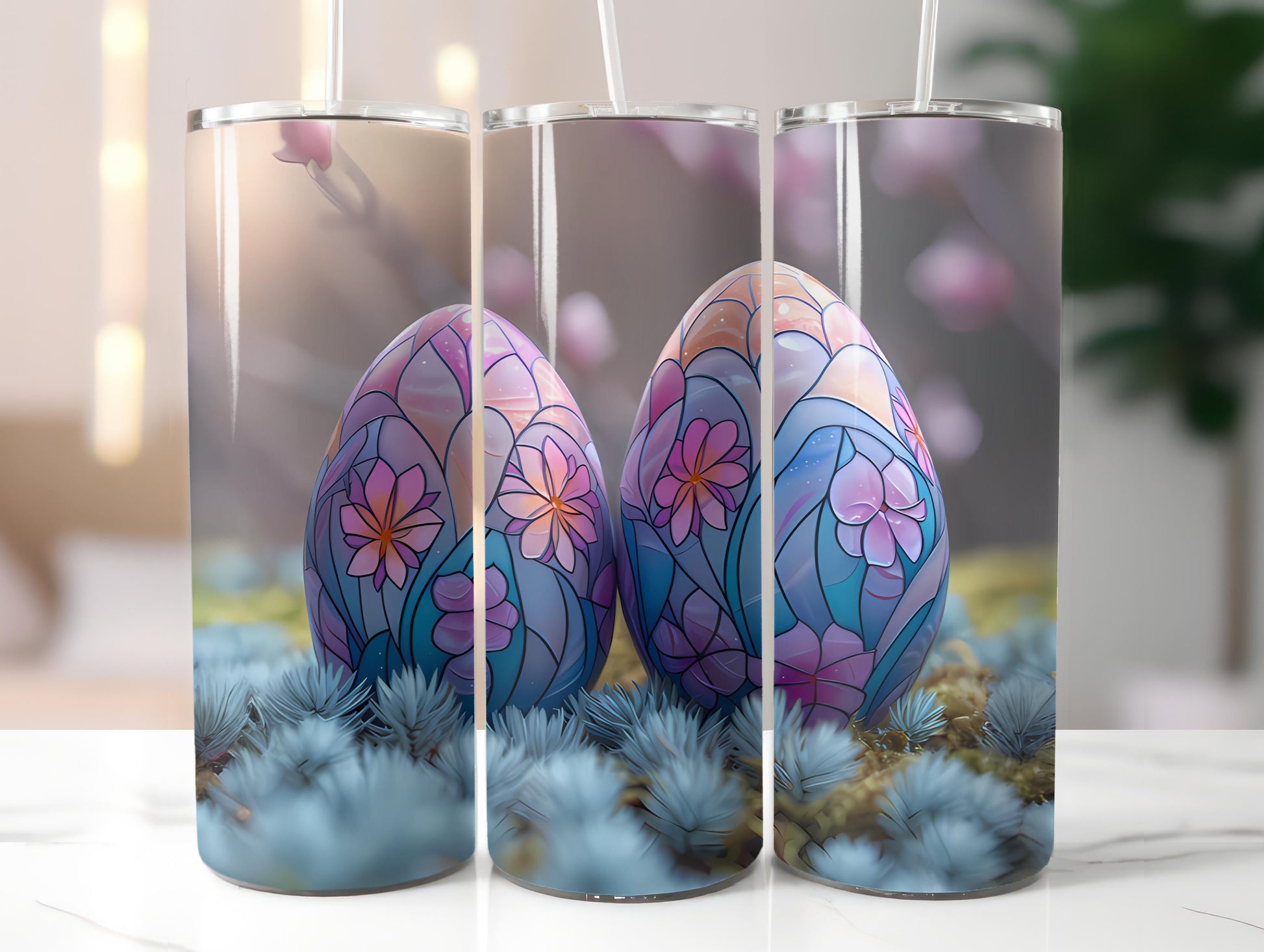 Art Nouveau Easter 1 Tumbler Wrap - CraftNest