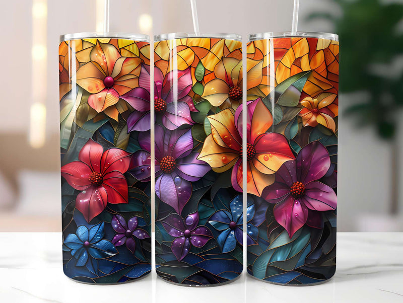 Art Nouveau Summer 2 Tumbler Wrap - CraftNest - Digital Crafting and Art