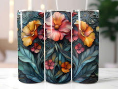 Art Nouveau Summer 2 Tumbler Wrap - CraftNest - Digital Crafting and Art