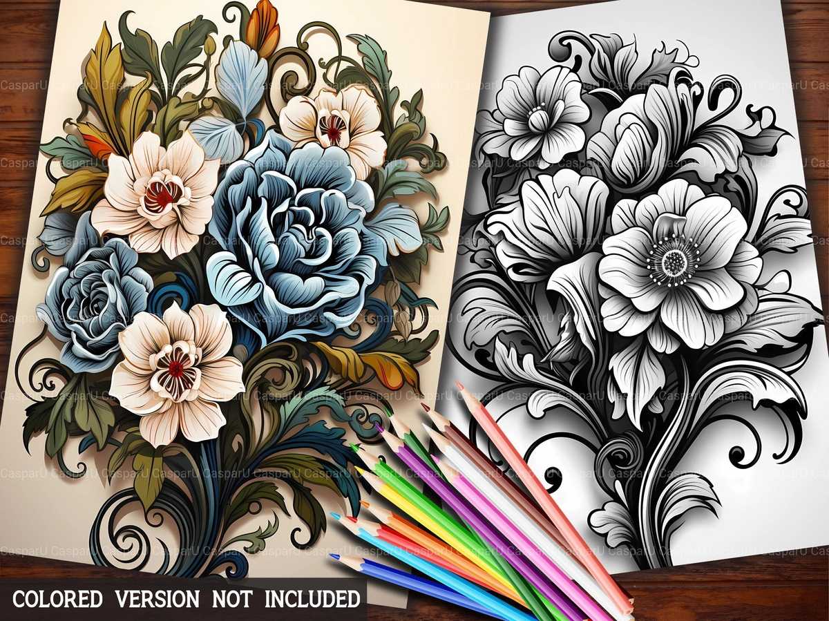 Art Nouveau Valentines Day Coloring Books - CraftNest