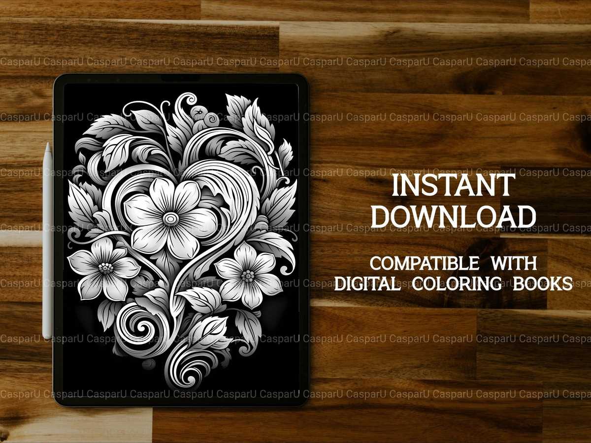 Art Nouveau Valentines Day Coloring Books - CraftNest