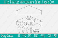 Family Keychain SVG Home Key Holder Laser Cut SVG Bundle 5 - CraftNest - Digital Crafting and Art
