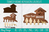 Family Keychain SVG Home Key Holder Laser Cut SVG Bundle