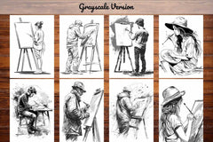 Artist Coloring Books - CraftNest - Digital Crafting and Art