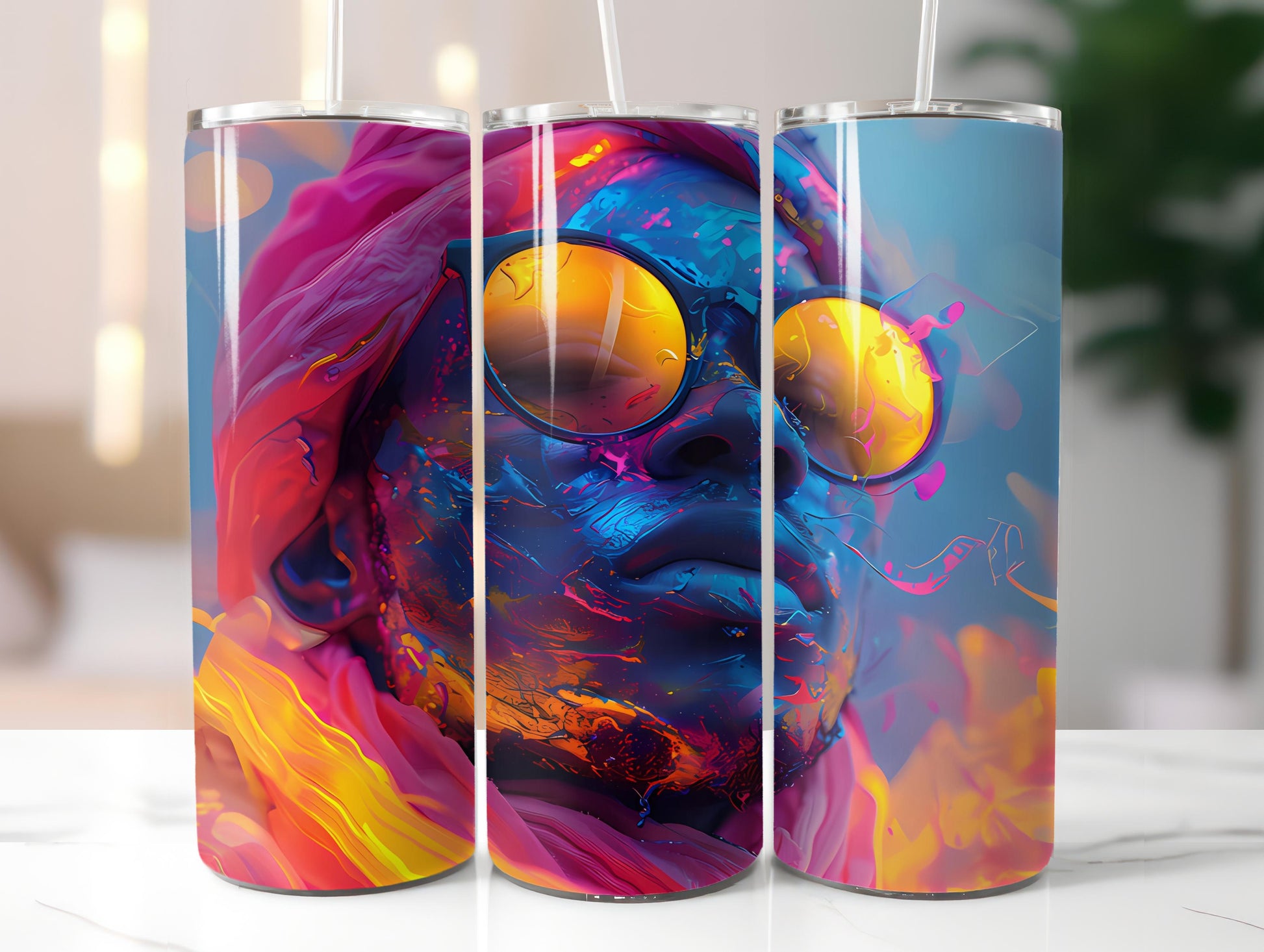 Artist Profession 3 Tumbler Wrap - CraftNest - Digital Crafting and Art