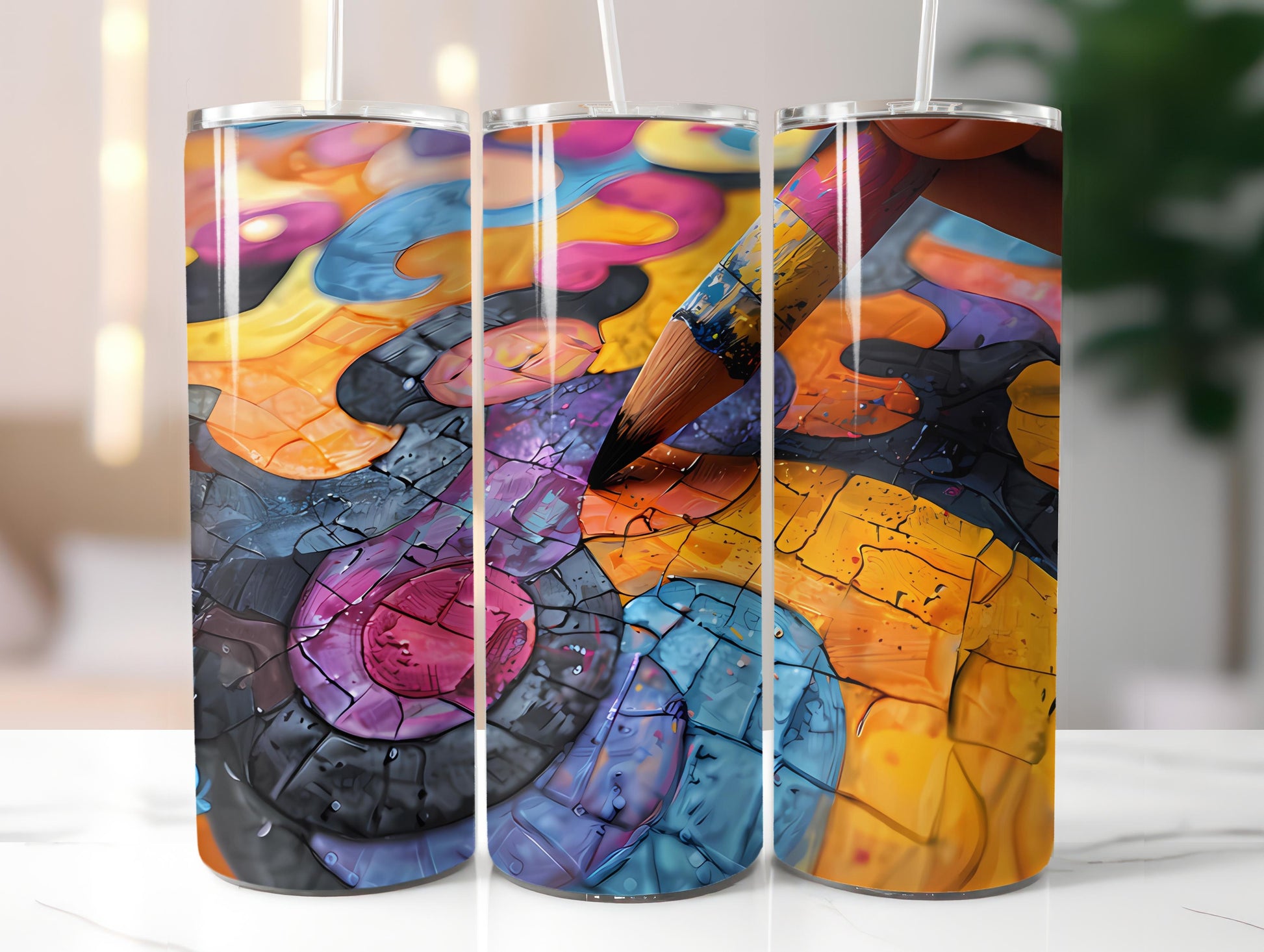 Artist Profession 1 Tumbler Wrap - CraftNest - Digital Crafting and Art