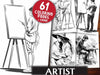 Artist Coloring Books
