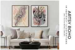 Artsy Boho - Wall Art - CraftNest - Digital Crafting and Art