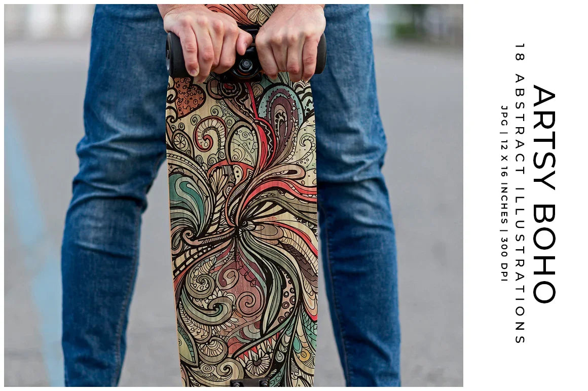 Artsy Boho - Wall Art - CraftNest - Digital Crafting and Art