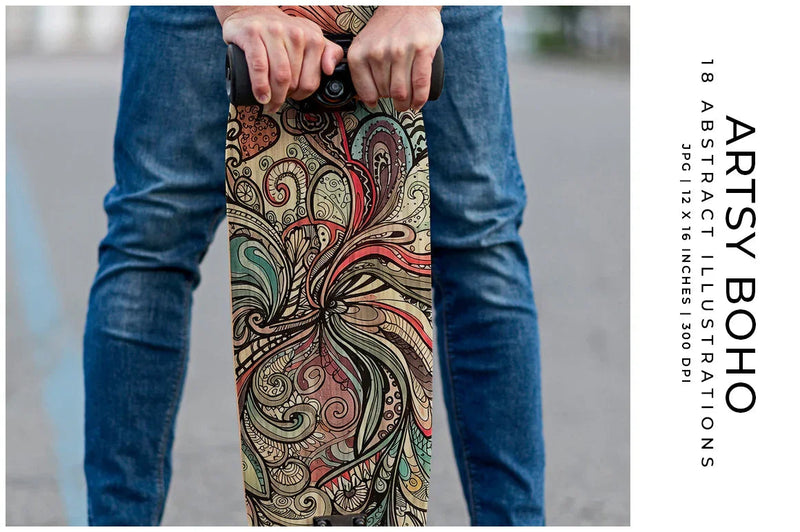 Artsy Boho - Wall Art - CraftNest - Digital Crafting and Art