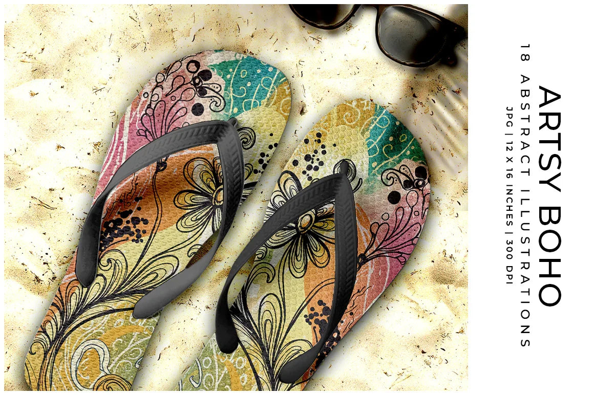 Artsy Boho - Wall Art - CraftNest - Digital Crafting and Art