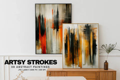 Artsy Strokes - Wall Art - CraftNest - Digital Crafting and Art