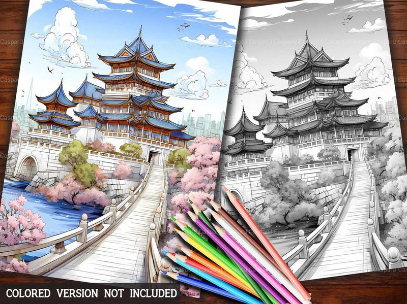 Asia Coloring Books - CraftNest