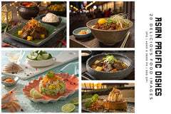 Asian Pacific Dishes - Stock Images - CraftNest - Digital Crafting and Art