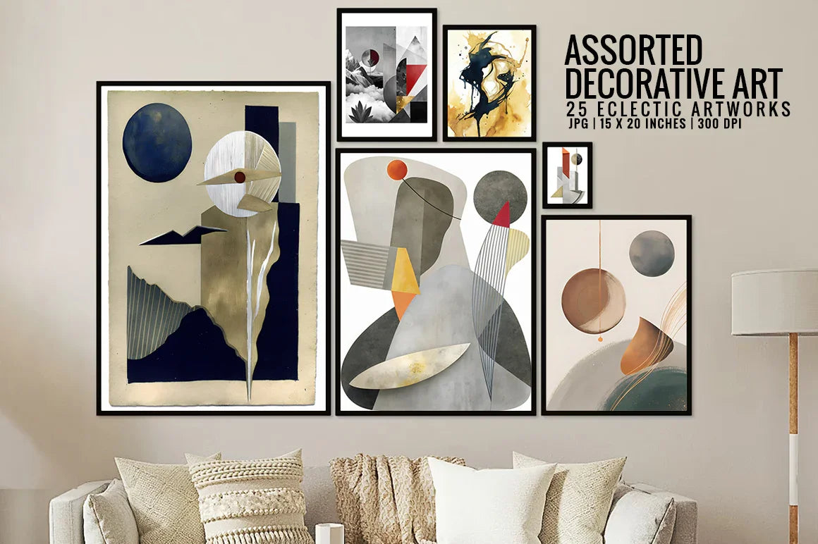 Assorted Decorative Art - Wall Art - CraftNest - Digital Crafting and Art