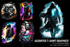 Assorted T-Shirt Graphics V3 - Funky & Groovy