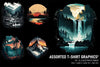 Assorted T-Shirt Graphics V2 - Funky & Groovy