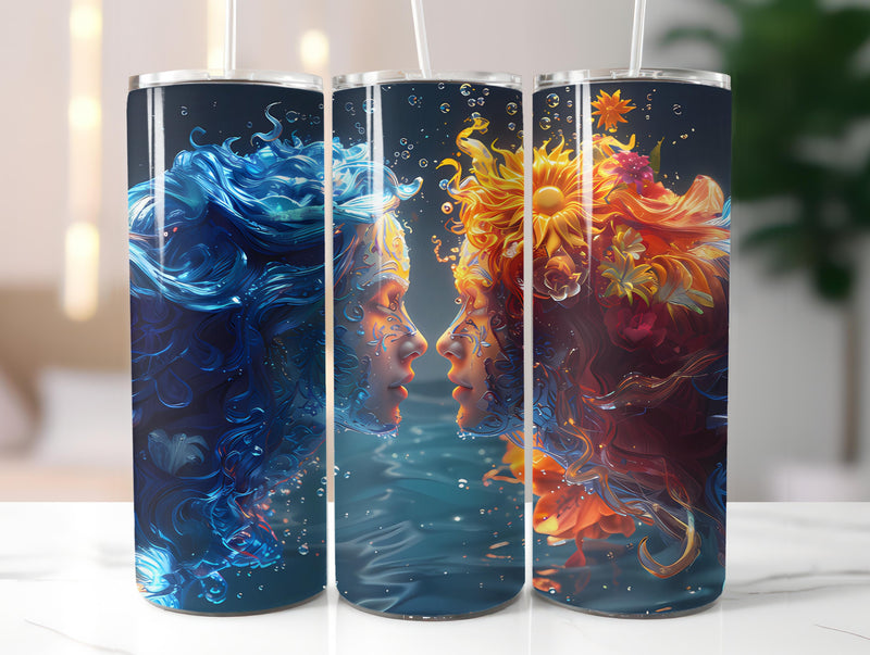 Astrology 4 Tumbler Wrap - CraftNest - Digital Crafting and Art