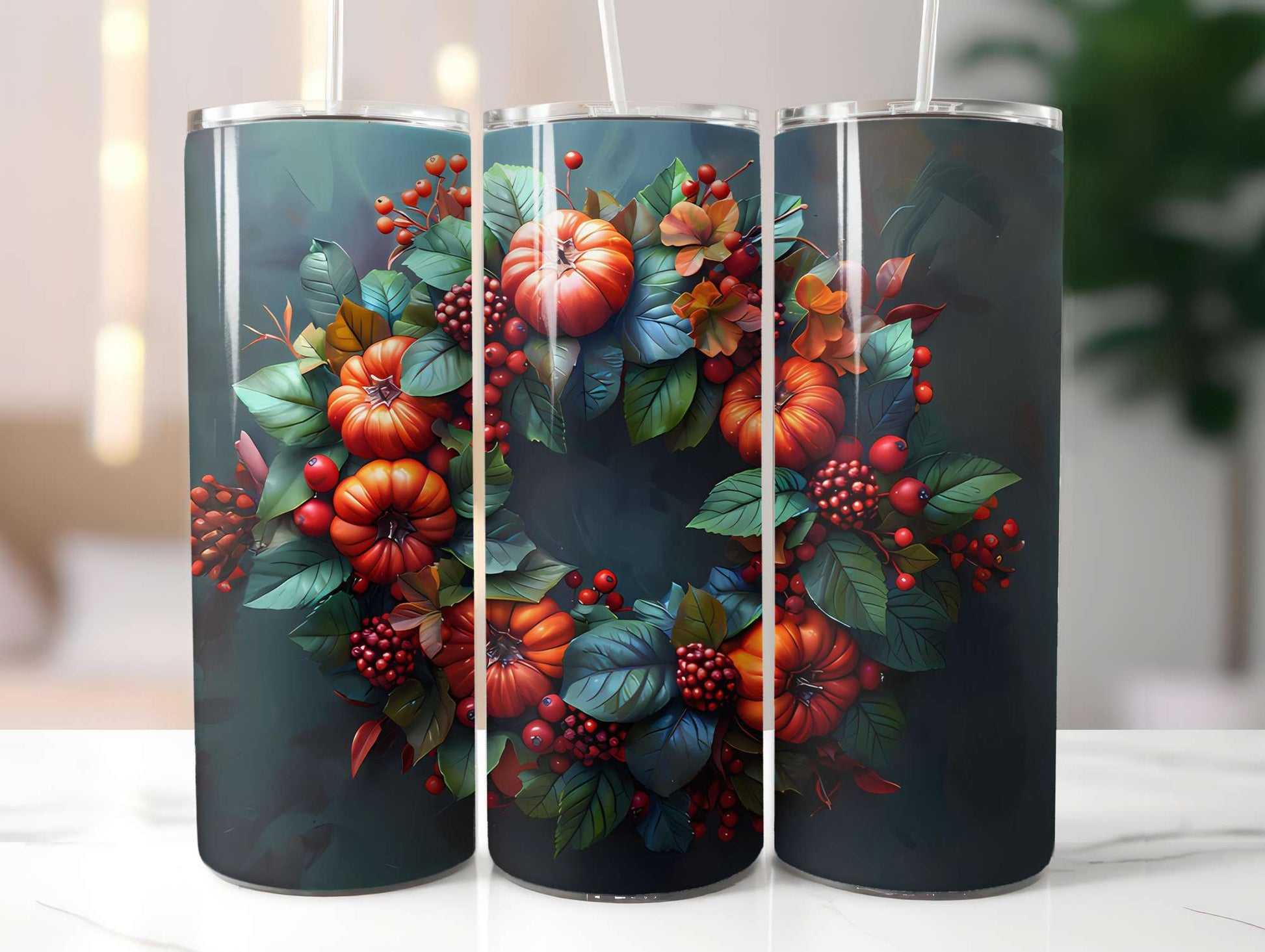 Autumn Apple 1 Tumbler Wrap - CraftNest - Digital Crafting and Art