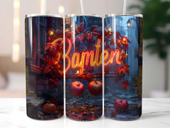 Autumn Apple 5 Tumbler Wrap - CraftNest - Digital Crafting and Art