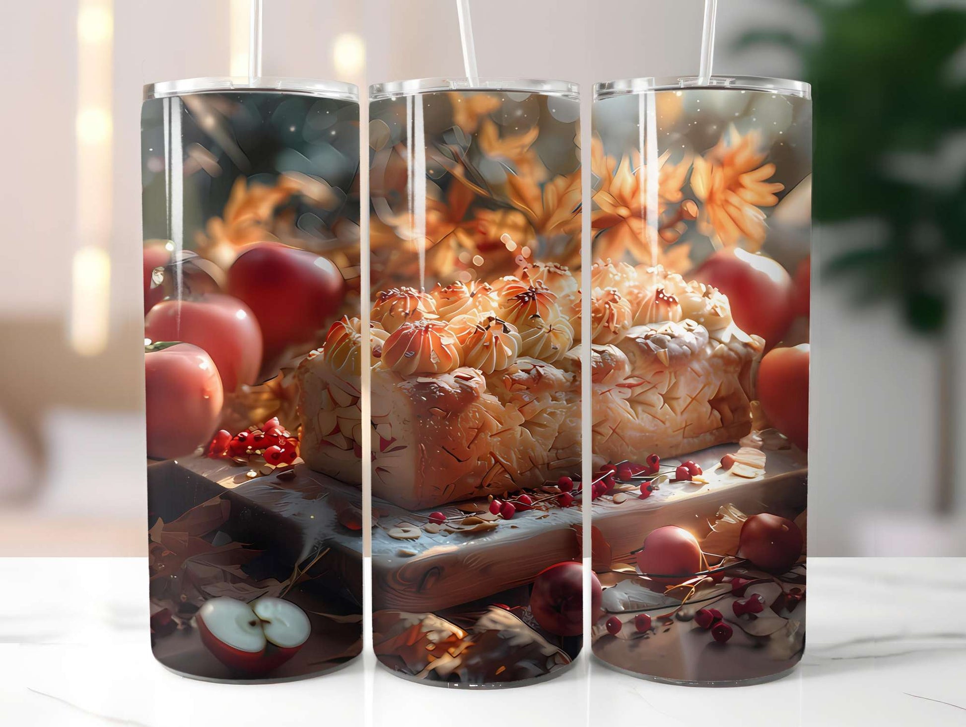 Autumn Apple 1 Tumbler Wrap - CraftNest - Digital Crafting and Art