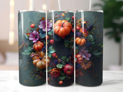 Autumn Apple 2 Tumbler Wrap - CraftNest - Digital Crafting and Art