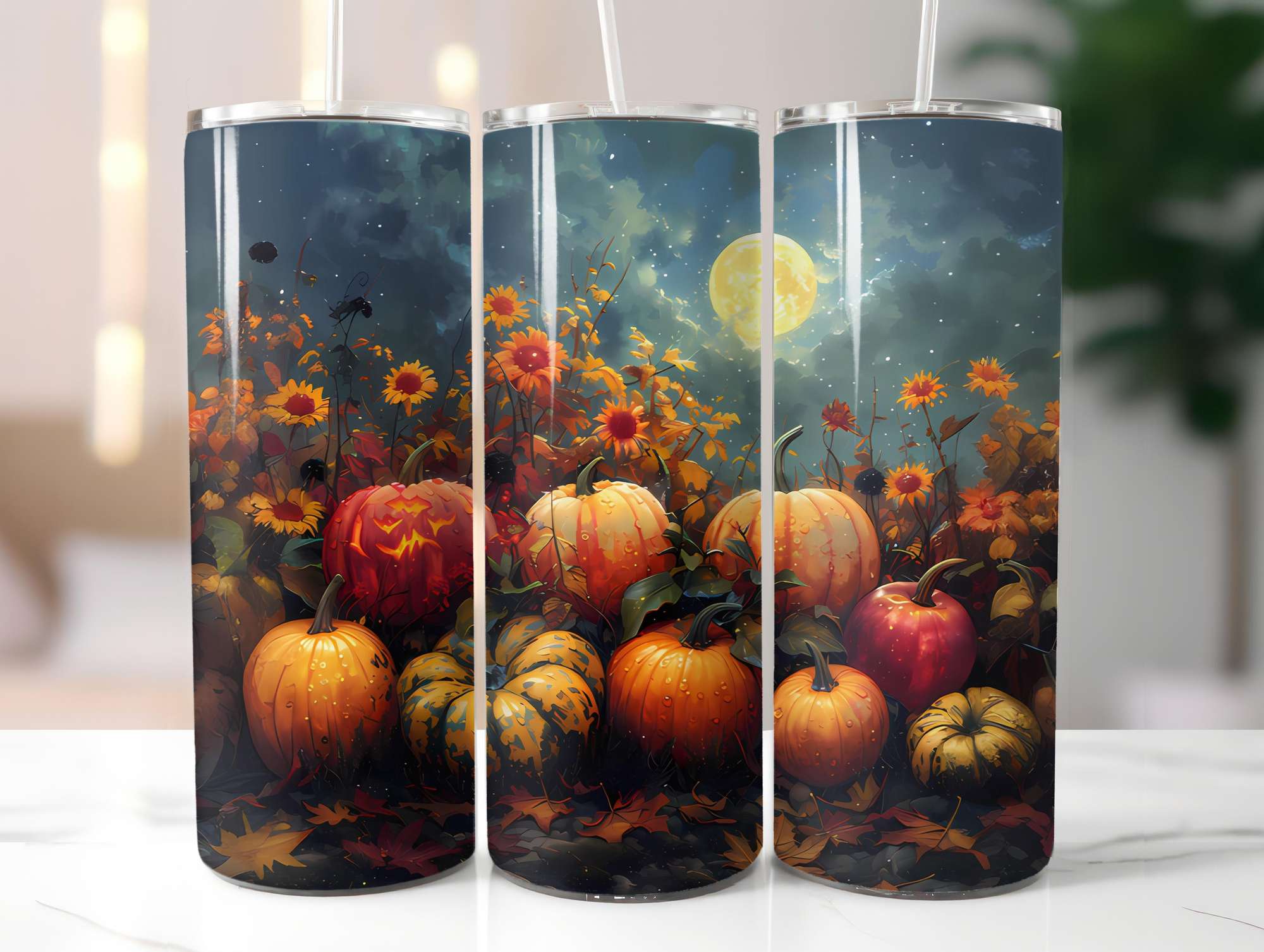 Autumn Apple 2 Tumbler Wrap - CraftNest - Digital Crafting and Art