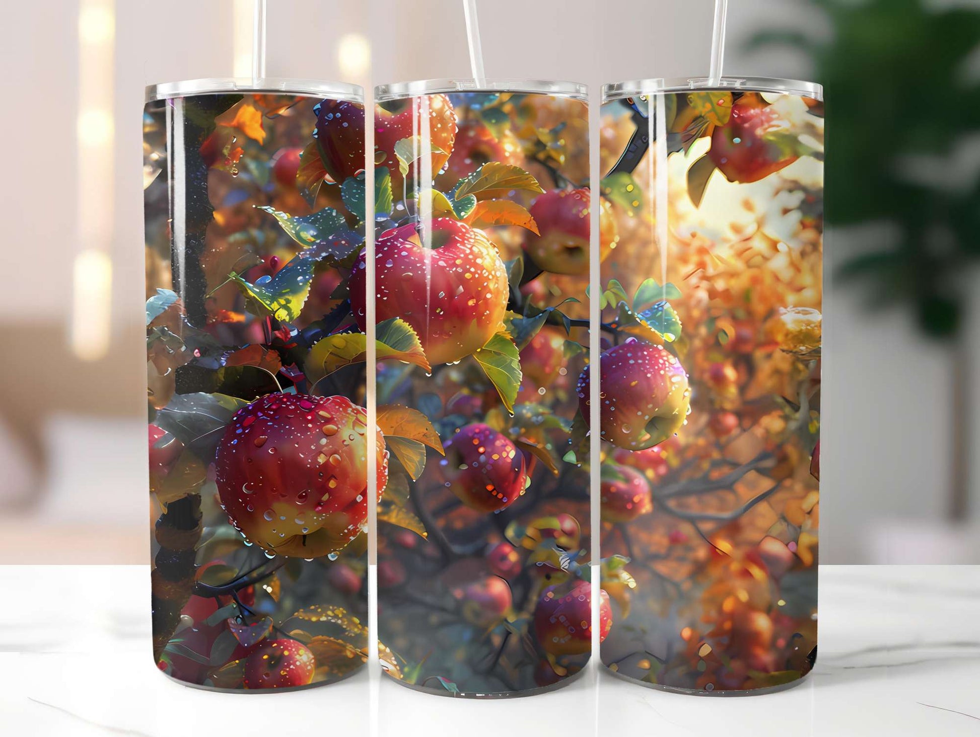 Autumn Apple 1 Tumbler Wrap - CraftNest - Digital Crafting and Art