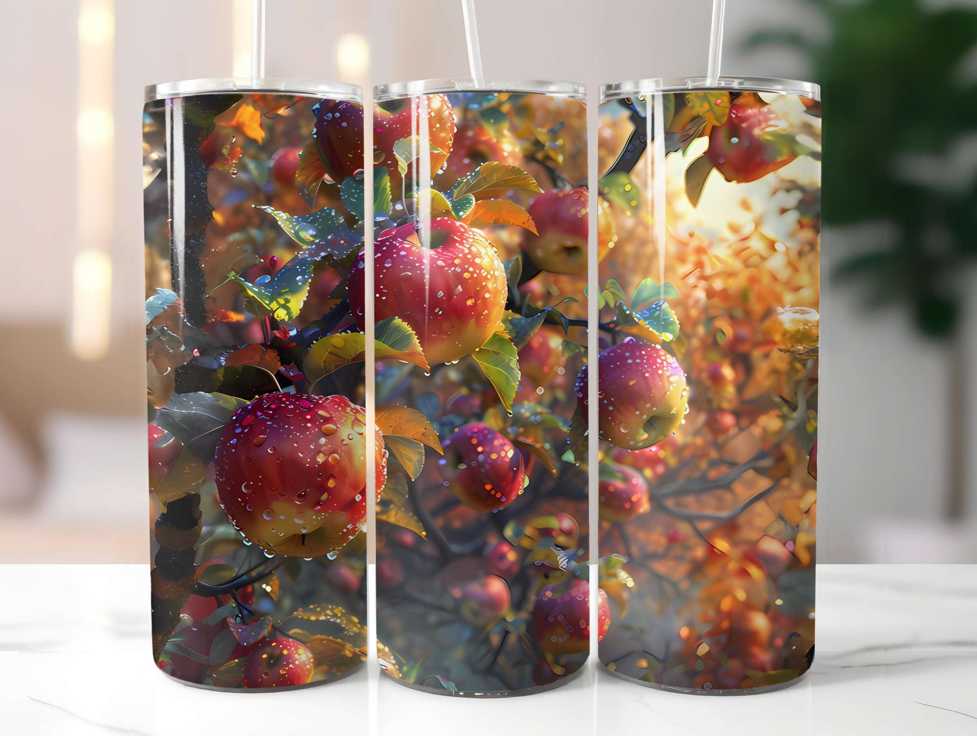 Autumn Apple 1 Tumbler Wrap - CraftNest - Digital Crafting and Art