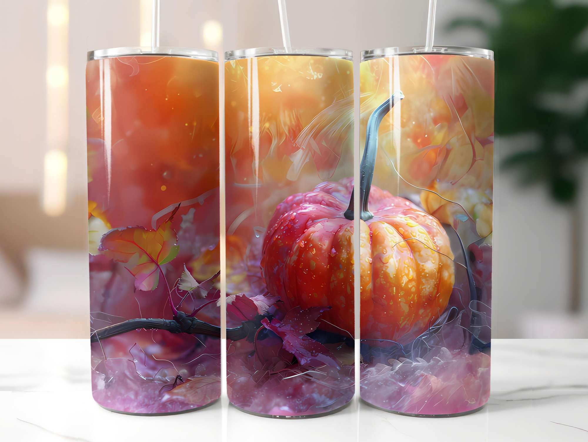 Autumn Apple 2 Tumbler Wrap - CraftNest - Digital Crafting and Art