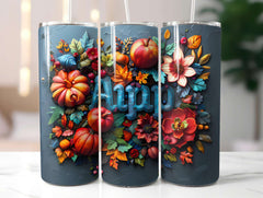 Autumn Apple 1 Tumbler Wrap - CraftNest - Digital Crafting and Art