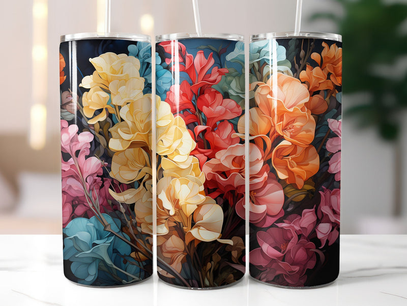 Autumnal Snapdragons Tumbler Wrap - CraftNest