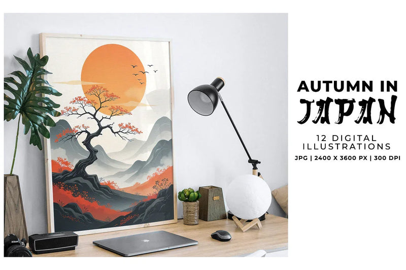 Autumn in Japan - Asian - CraftNest - Digital Crafting and Art