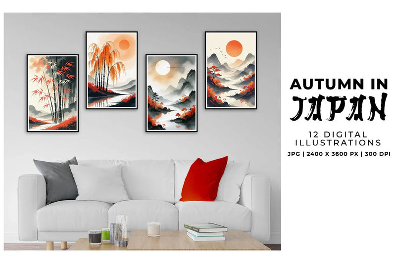 Autumn in Japan - Asian - CraftNest - Digital Crafting and Art