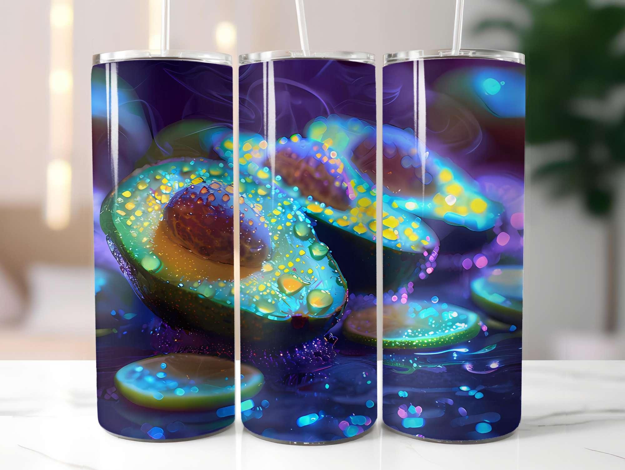 Avocado 4 Tumbler Wrap - CraftNest - Digital Crafting and Art
