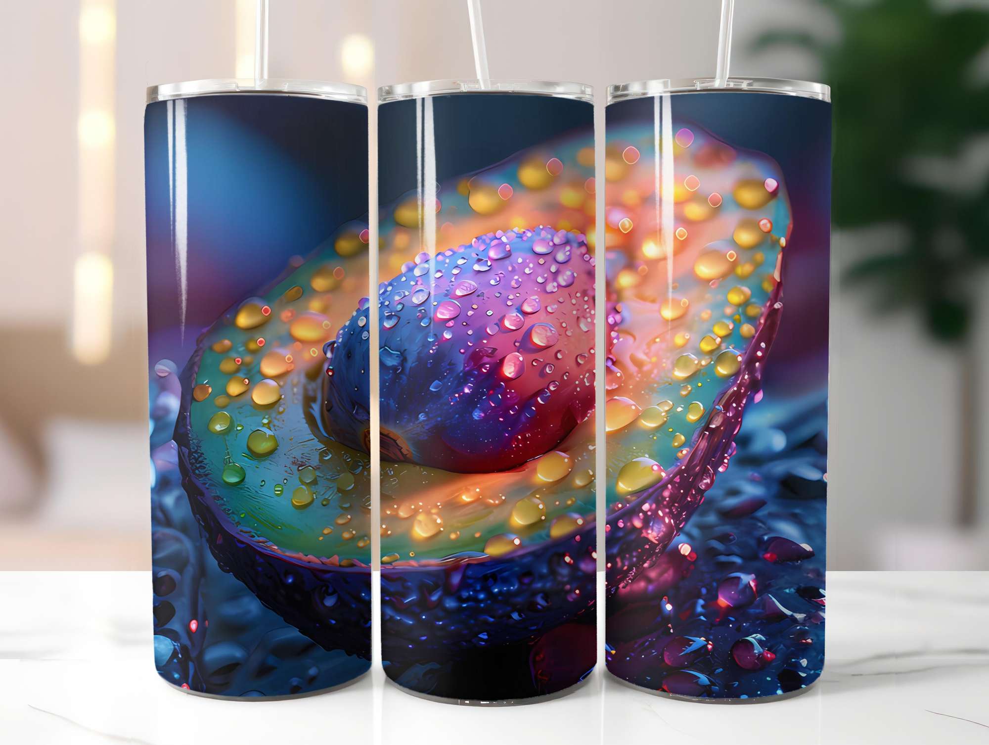 Avocado 4 Tumbler Wrap - CraftNest - Digital Crafting and Art