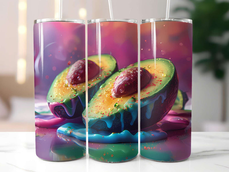 Avocado 2 Tumbler Wrap - CraftNest - Digital Crafting and Art