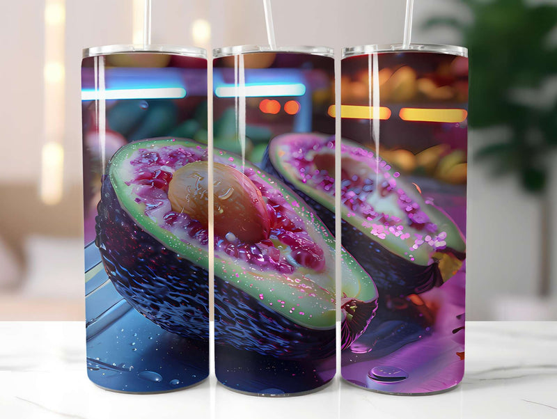 Avocado 4 Tumbler Wrap - CraftNest - Digital Crafting and Art
