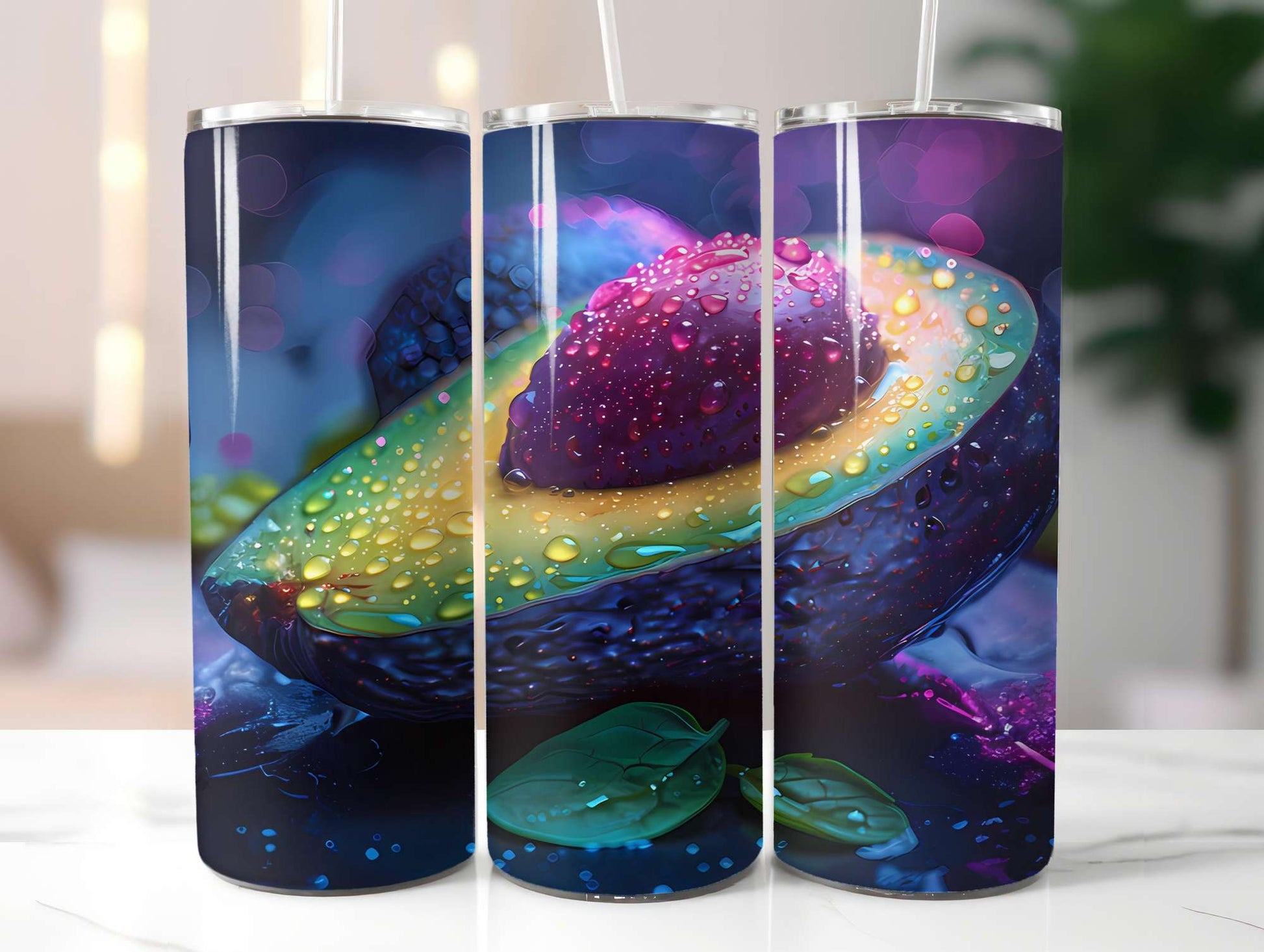 Avocado 4 Tumbler Wrap - CraftNest - Digital Crafting and Art