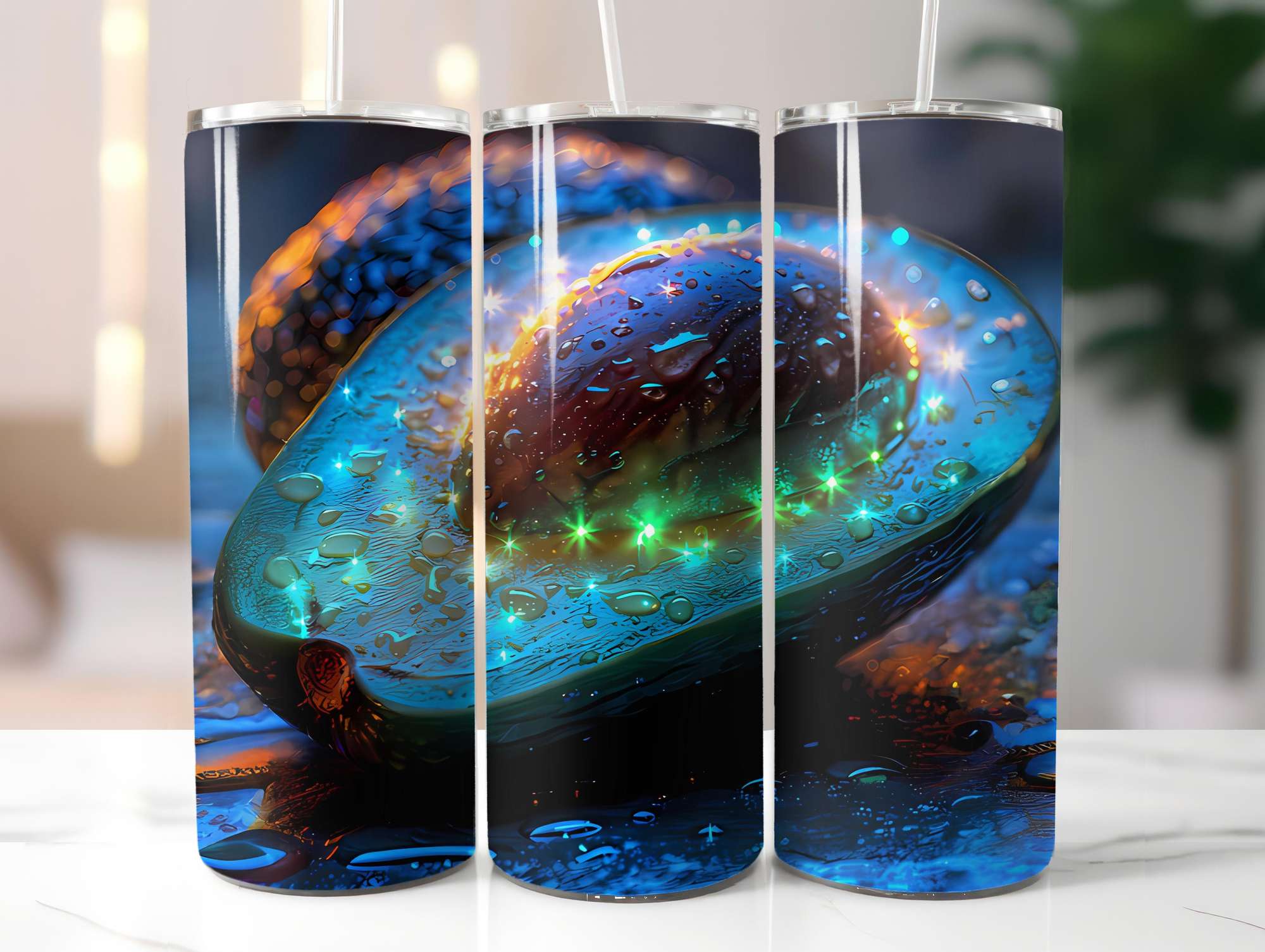 Avocado 3 Tumbler Wrap - CraftNest - Digital Crafting and Art